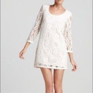 French Connection - Lace long sleeve dress